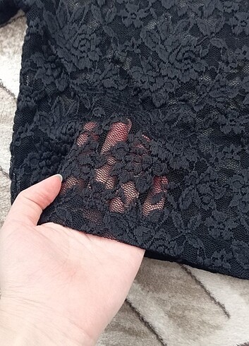 Diğer Dantelli crop