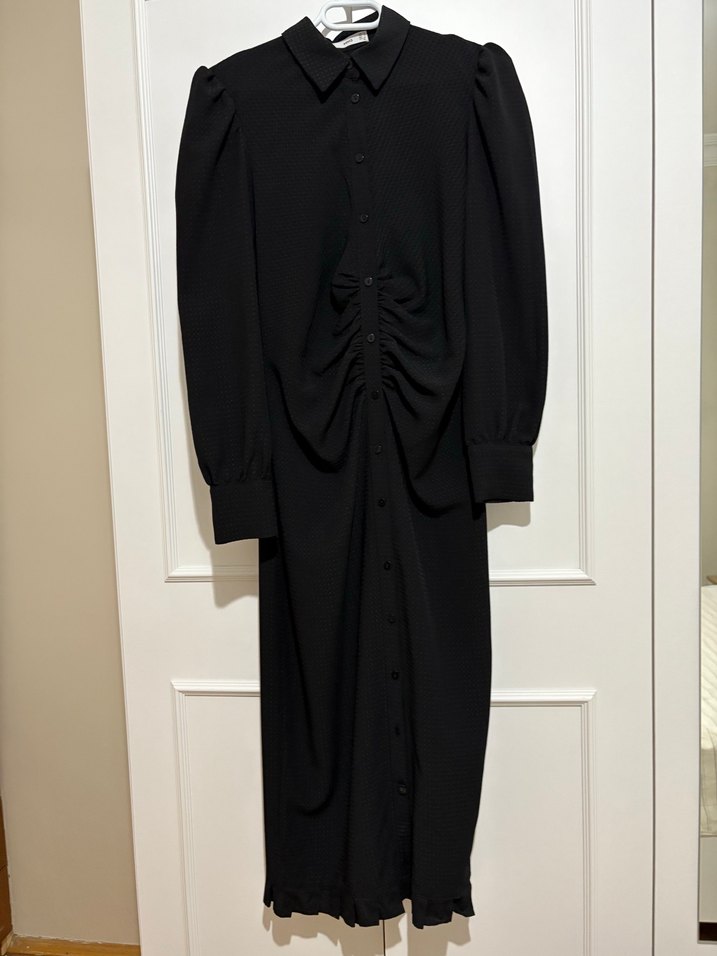 Mango siyah elbise - Görsel 2