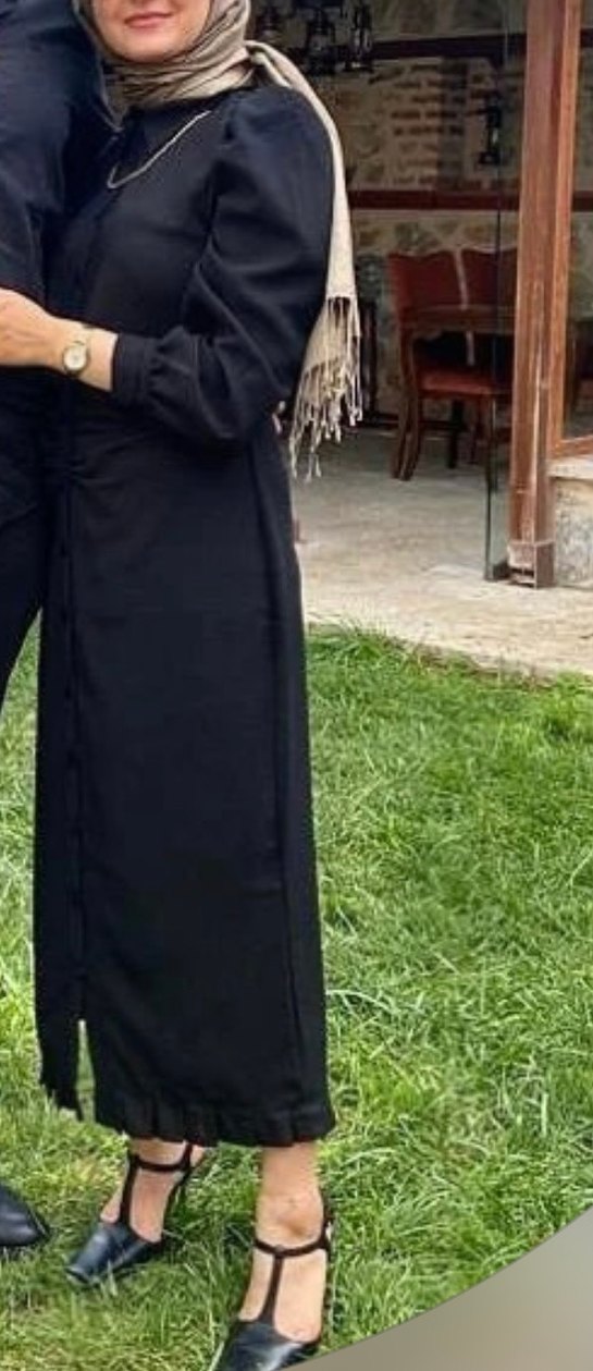 Mango siyah elbise - Görsel 5