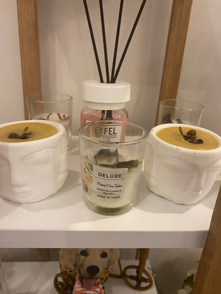 Beyaz Mum ve EYFEL Kokulu Difüzör Seti - Görsel 2