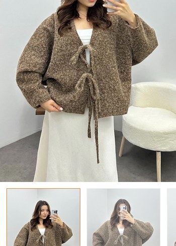 Kaşe astarlı ceket - Görsel 8