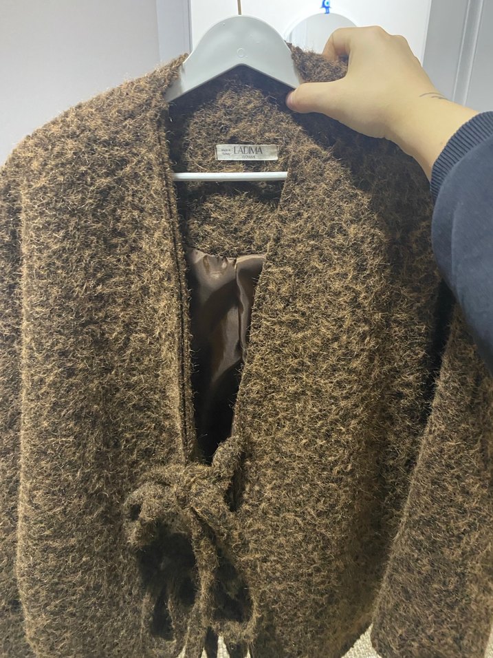 Kaşe astarlı ceket - Görsel 5