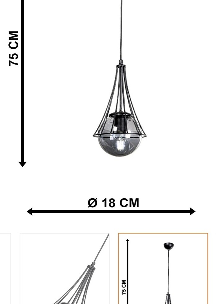 Cam Avize Füme - Görsel 3