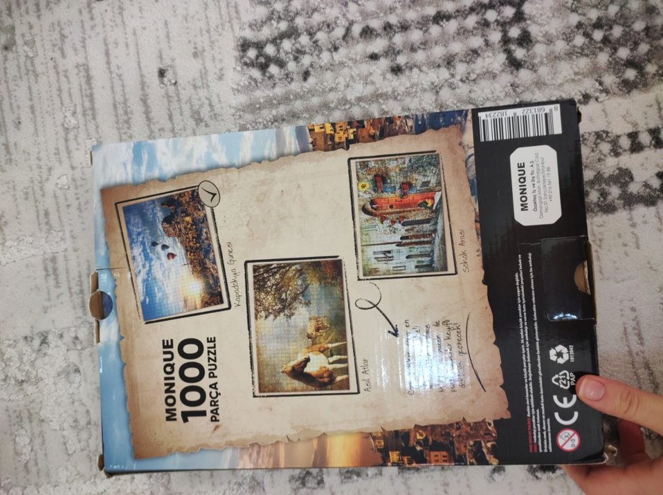 1000 Parça Çok Renkli Manzara Puzzle - Görsel 4