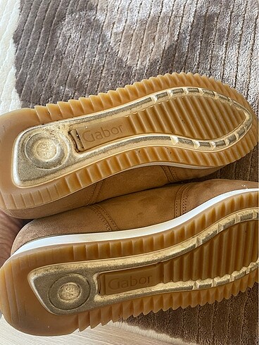 39 Beden kahverengi Renk Ortapedik deri spor ayakkabı