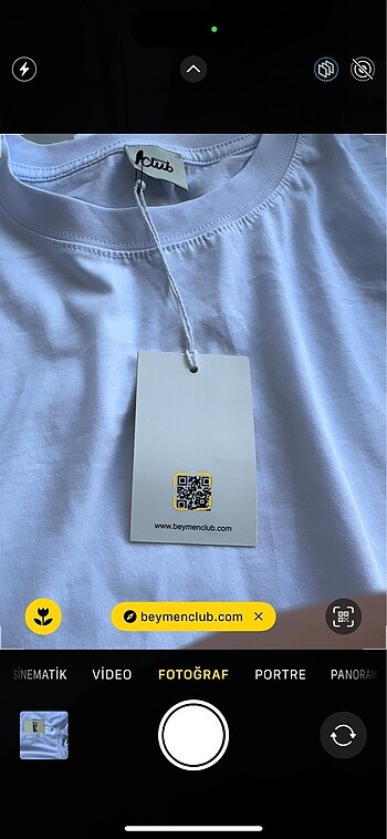xl Beden beyaz Renk Beymen Club tshirt