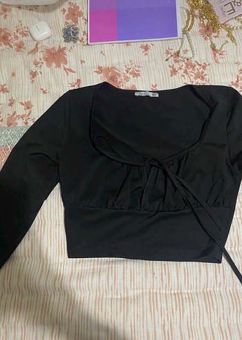 Bağlamalı Bluz