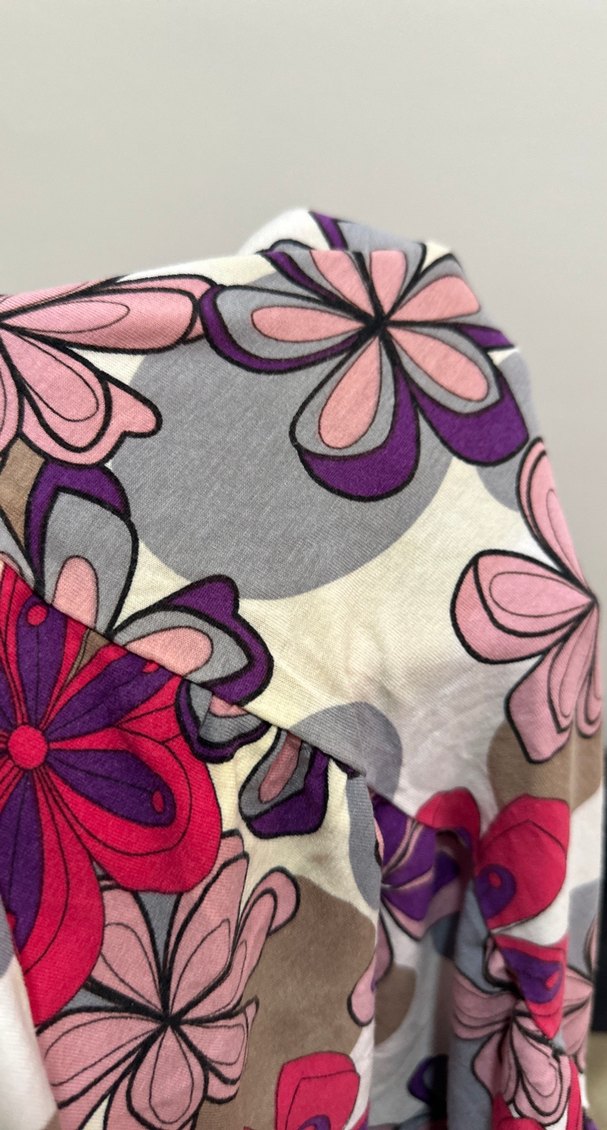 Çiçek Desenli Dantel Detaylı etek - Görsel 2