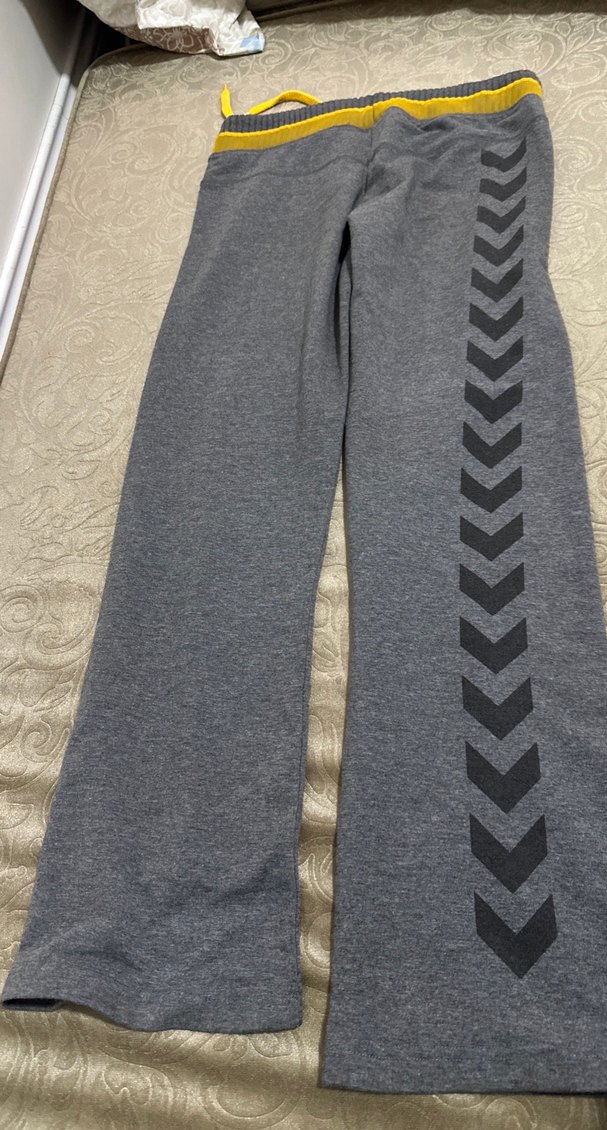 Kadın Gri Hummel Fermuarlı Eşofman Altı - Görsel 4