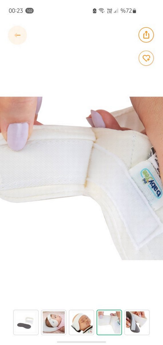 Bebek kepçe kulak önleyici - Görsel 2