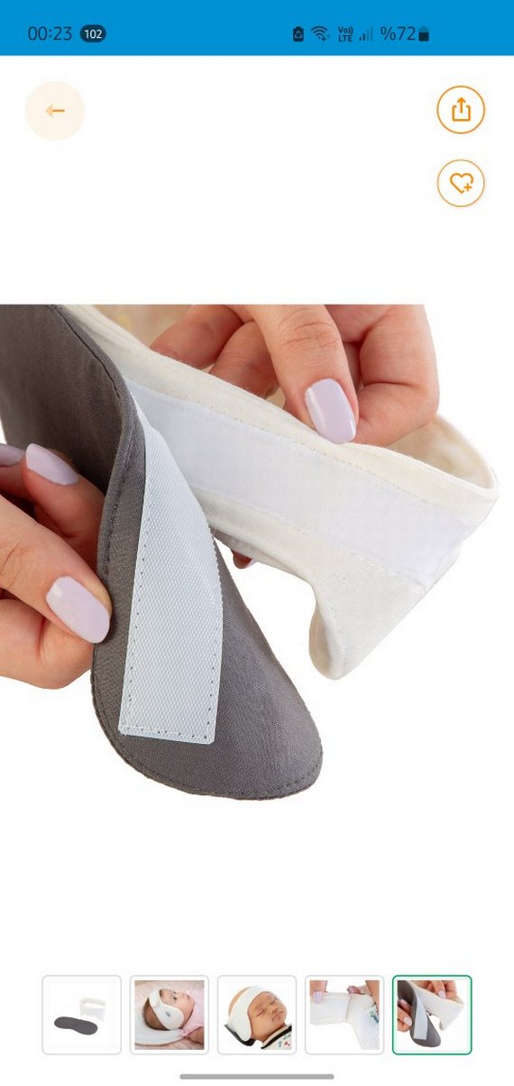 Bebek kepçe kulak önleyici - Görsel 3