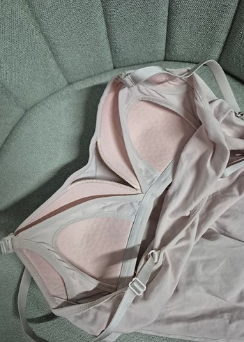 Gri ve Pembe Hamile ve Emzirme Sütyenleri - Görsel 4