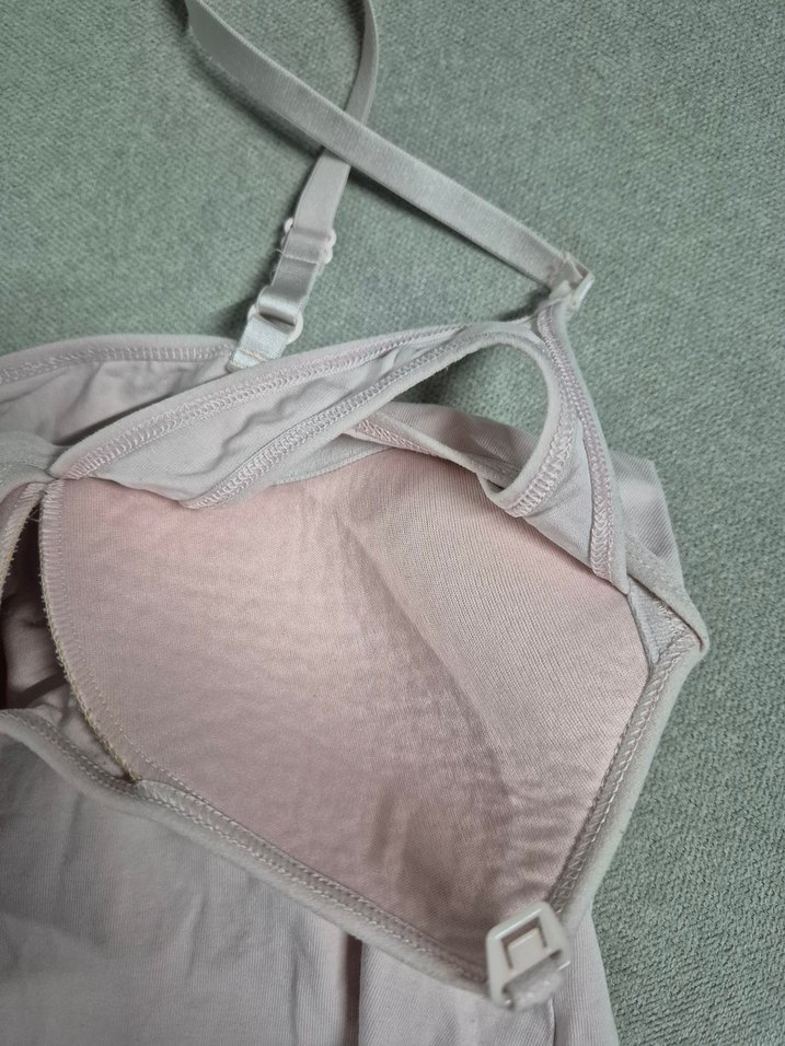 Gri ve Pembe Hamile ve Emzirme Sütyenleri - Görsel 5