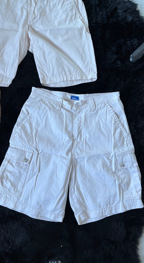 Erkek  Pamuklu Rahat Kesim Şort - Görsel 5