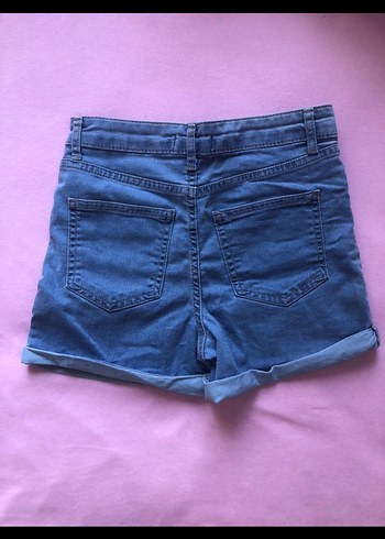 Defacto Mavi Mini Denim Şort