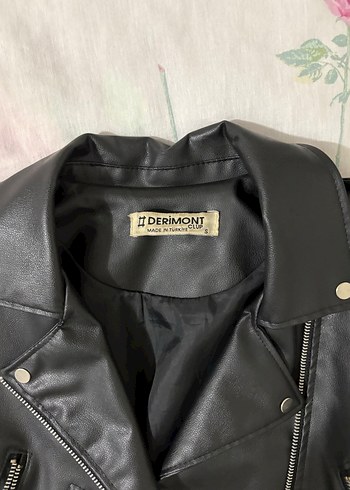 Siyah Deri Ceket - Görsel 4