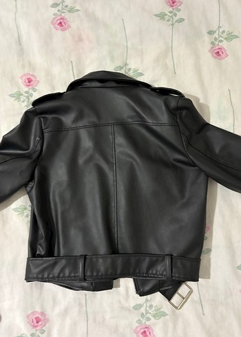Siyah Deri Ceket - Görsel 5