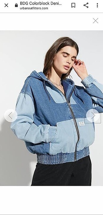 Urban outfitters bdg kot ceket mont