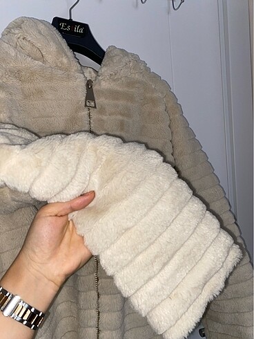 Peluş mont