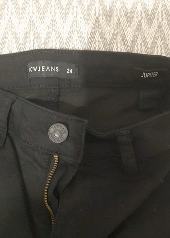 LC Waikiki siyah jean Kumaş Pantolon 24 beden