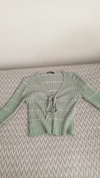 Mint yeşili bluz