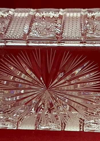 #tabak #kristal ağır #antika - Görsel 2