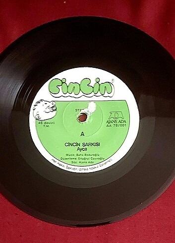 Plak 45'lik antika - Görsel 2