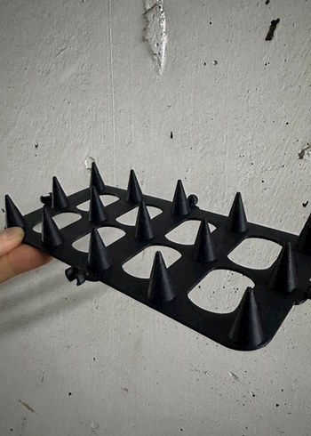 Kedi yatmaz dikenli motorsiklet selesi - Görsel 2