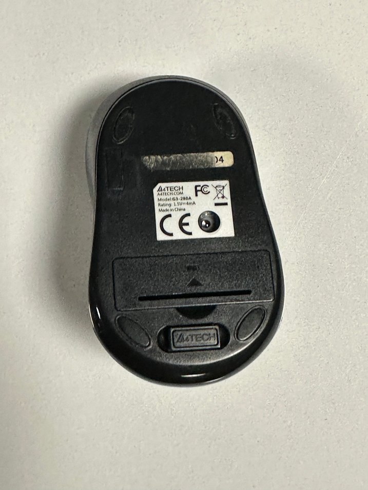 Kablosuz Siyah A4tech Mouse - Görsel 2