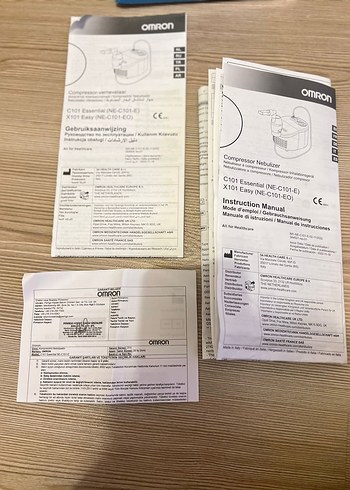 Omron C101 Essential Kompresörlü Nebulizatör - Görsel 2