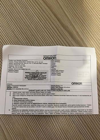 Omron C101 Essential Kompresörlü Nebulizatör - Görsel 3