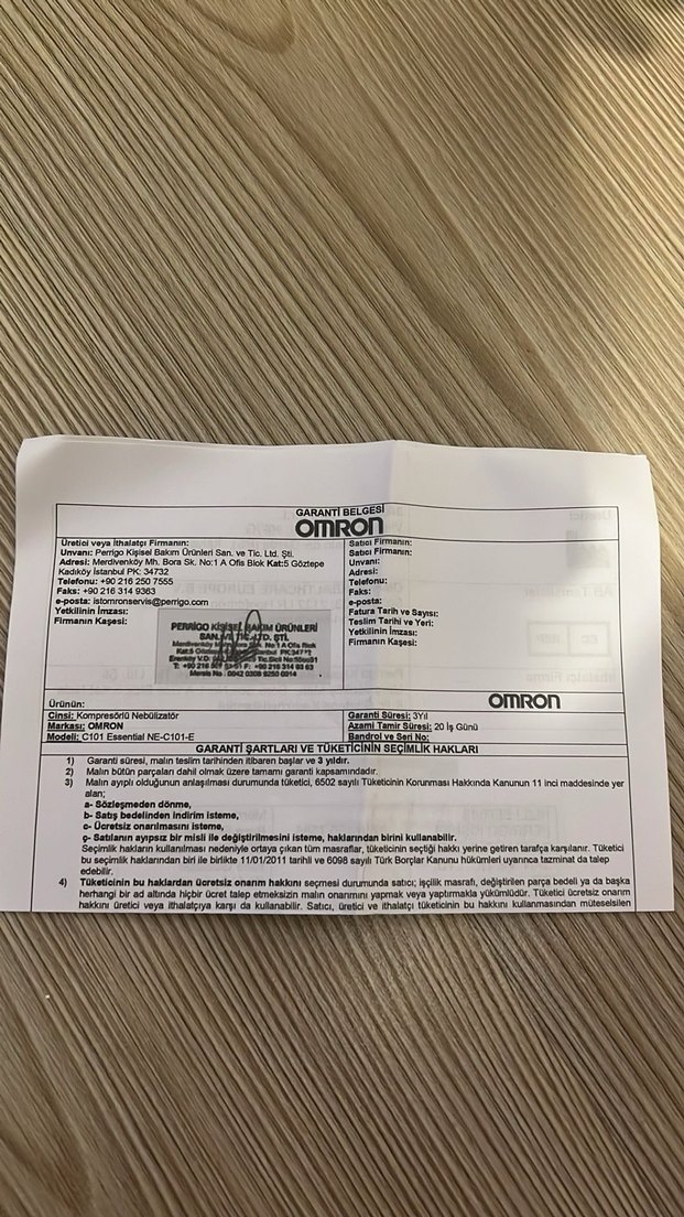 Omron C101 Essential Kompresörlü Nebulizatör - Görsel 3