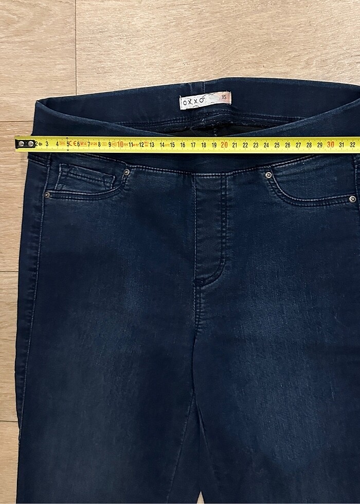 Mavi renk kot pantalon oxxo marka - Görsel 2
