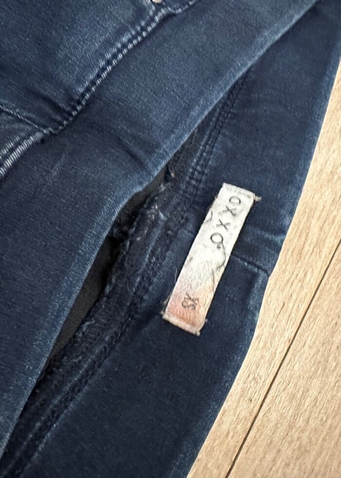 Mavi renk kot pantalon oxxo marka - Görsel 4