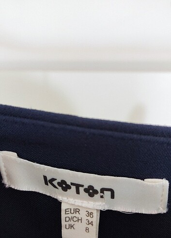 36 Beden lacivert Renk Koton Bol Paça Pantolon 