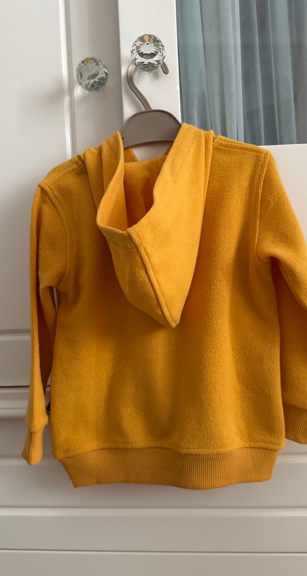 Sarı Rock Punk Baskılı Erkek Sweatshirt - Görsel 3