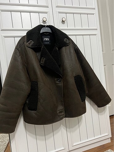 xs Beden kahverengi Renk Zara mont