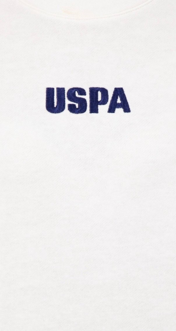 USPA Beyaz Sweatshirt U.S POLO Assn - Görsel 4