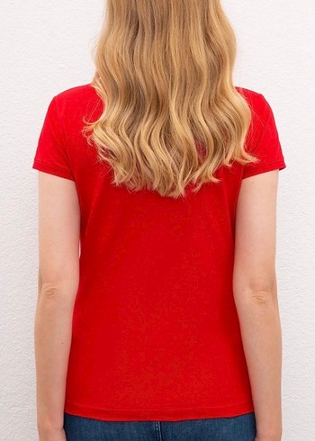 Kırmızı Tişört U.S POLO ASSN - Görsel 3