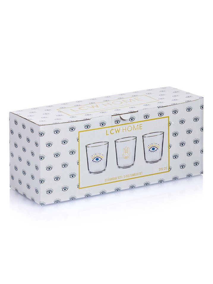3'lü Cam Bardak Seti LC WAİKİKİ HOME - Görsel 3
