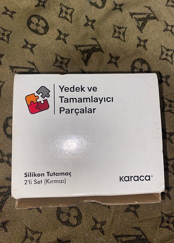 Karaca Silikon Tutamaç 2'li Set Kırmızı - Görsel 2