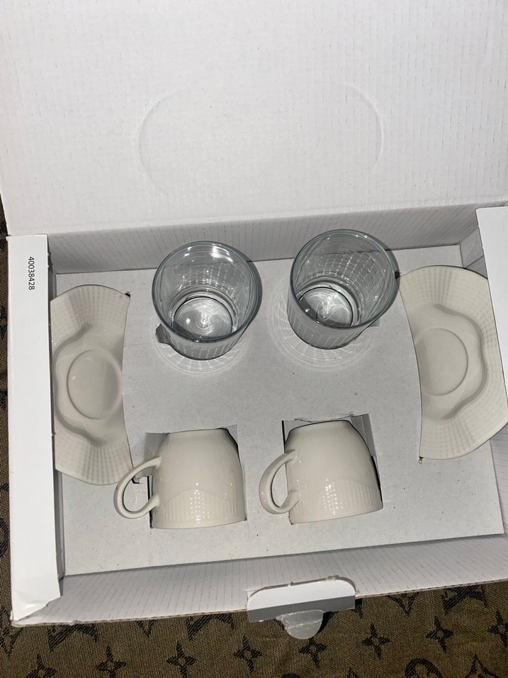 Kütahya Kahve Fincanı ve Bardak Seti 2 kişilik - Görsel 2