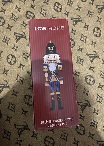 LCW HOME  Fındıkkıran Baskılı Cam Bardaklı Sürahi 720 Ml - Görsel 3