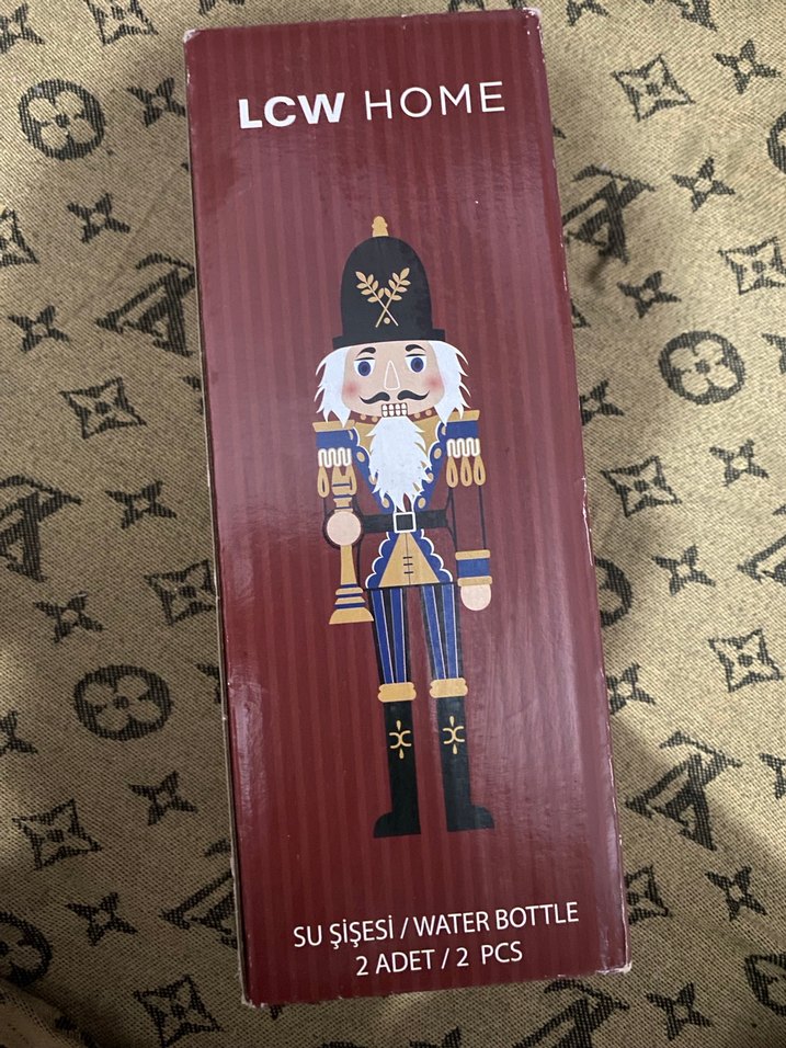 LCW HOME  Fındıkkıran Baskılı Cam Bardaklı Sürahi 720 Ml - Görsel 2