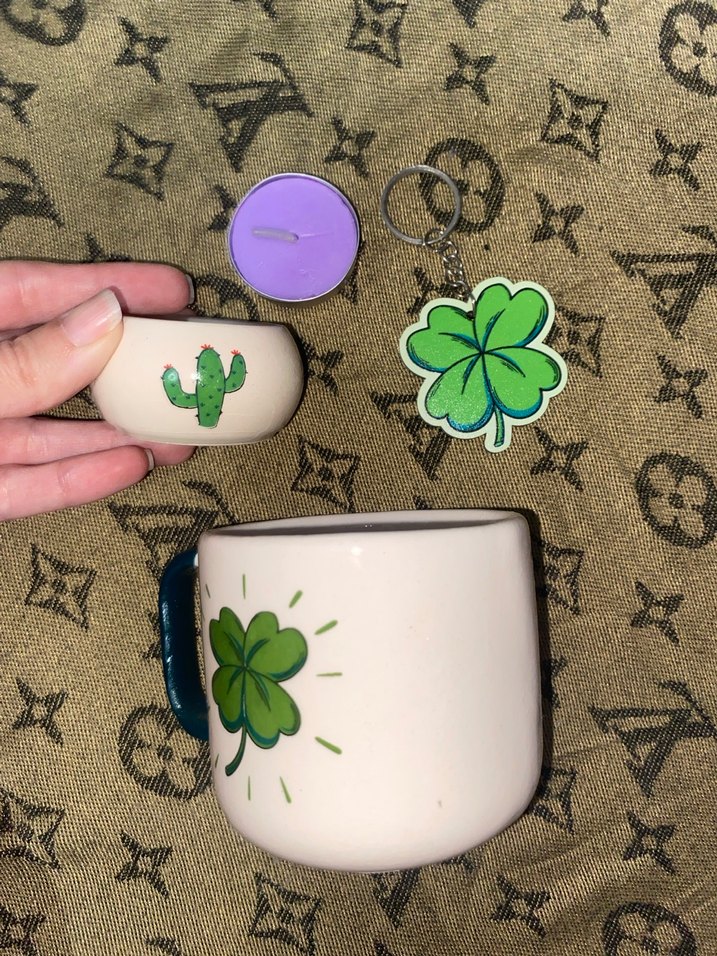 Yonca Set  Kupa anahtarlık mumluk - Görsel 2