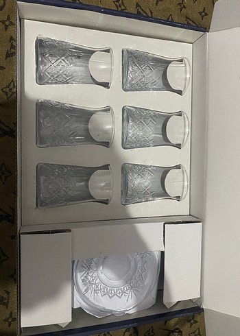 Paşabahçe 12 Parça Desenli Çay Seti - Görsel 2