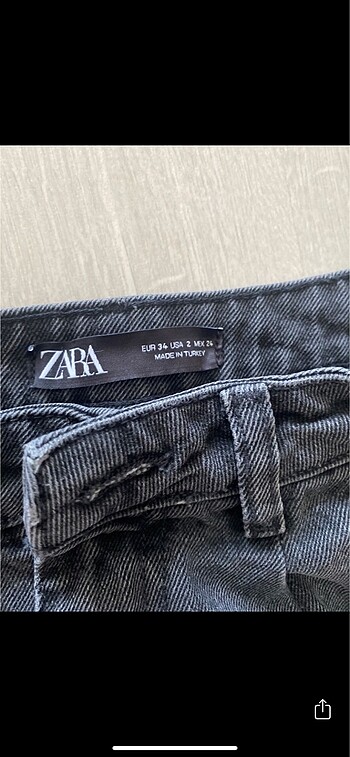 xs Beden Zara jean şort