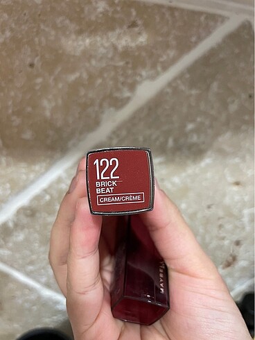 Maybelline Maybelline Ruj brick beat 122