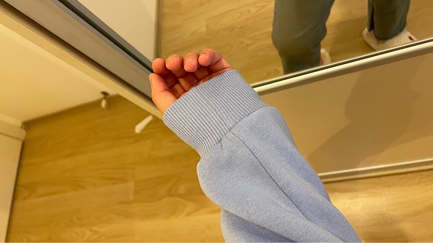 s Beden Mavi Sweatshirt