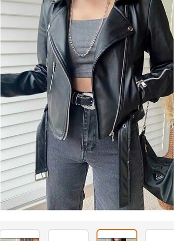 Deri ceket - Görsel 5